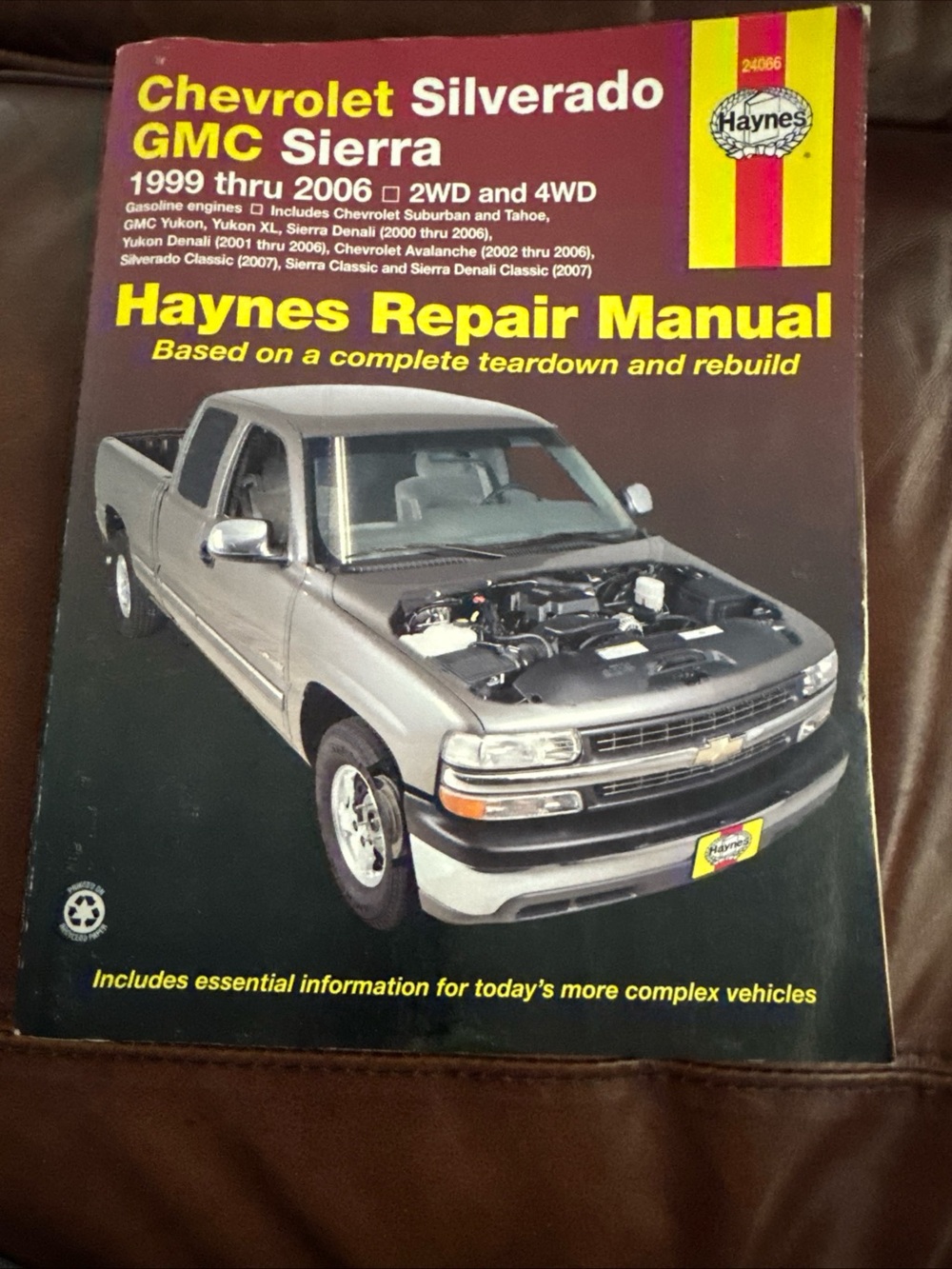 Haynes Repair Manual for 1999-2006 Chevy GMC trucks